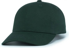 Augusta 6115 Low-Pro Unstructured Snapback Cap - Dark Green - Dark Green / One Size Fits Most