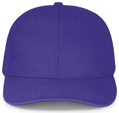 Augusta 6204 Six-Panel Cotton Twill Low-Profile Cap - Purple - Purple / One Size Fits Most