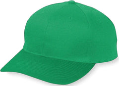 Augusta 6206 Six-Panel Cotton Twill Low-Profile Cap - Youth - Kelly - Kelly / One Size Fits Most