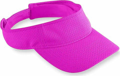 Augusta 6228 Athletic Mesh Visor - Youth - Power Pink - Pink / One Size Fits Most