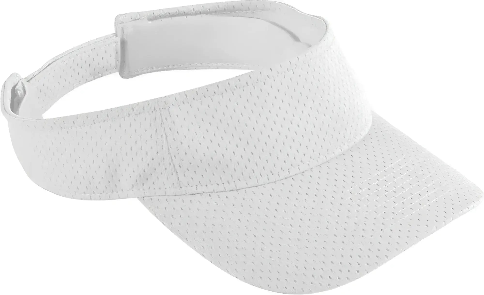 Augusta 6228 Youth Athletic Mesh Visor - White - White / Youth OS