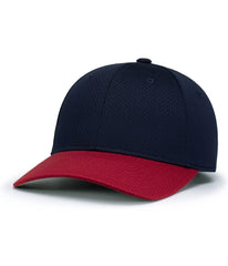 Augusta 6235 Athletic Mesh Cap - Navy Red - Navy Red / One Size Fits Most