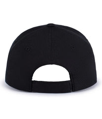 Augusta 6265 Adjustable Wicking Mesh Cap - Black - Black / One Size Fits Most