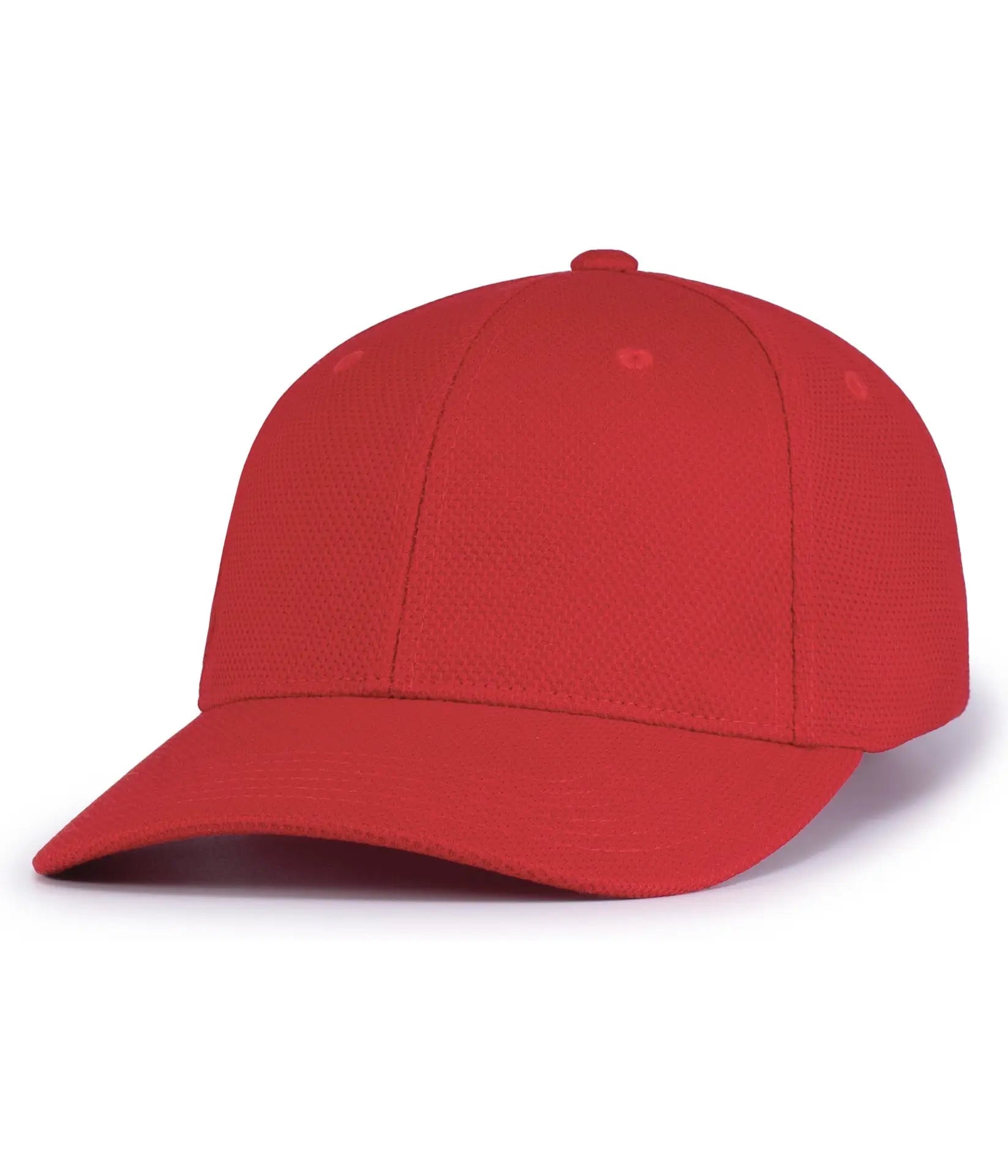 Augusta 6265 Adjustable Wicking Mesh Cap - Red - Red / One Size Fits Most