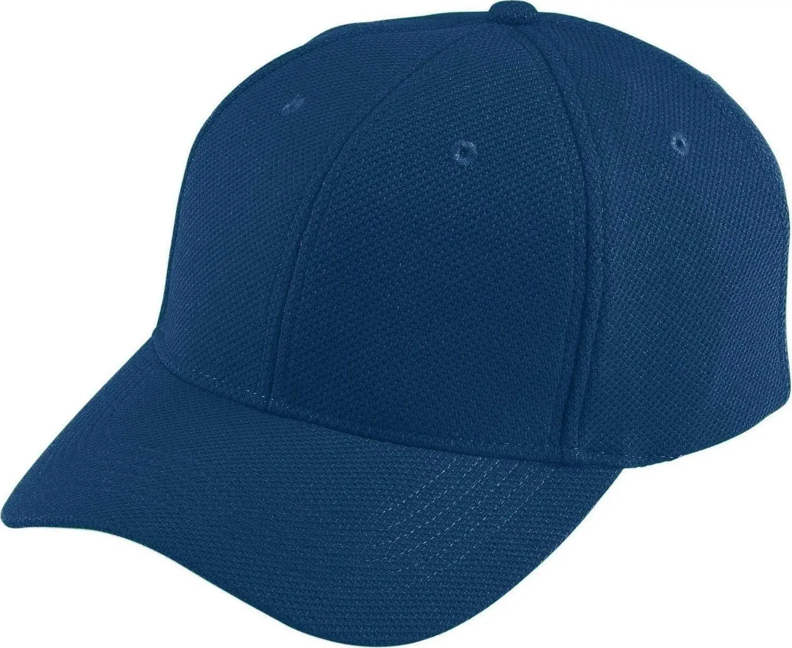 Augusta 6266 Adjustable Wicking Mesh Cap - Youth - Navy - Navy / One Size Fits Most