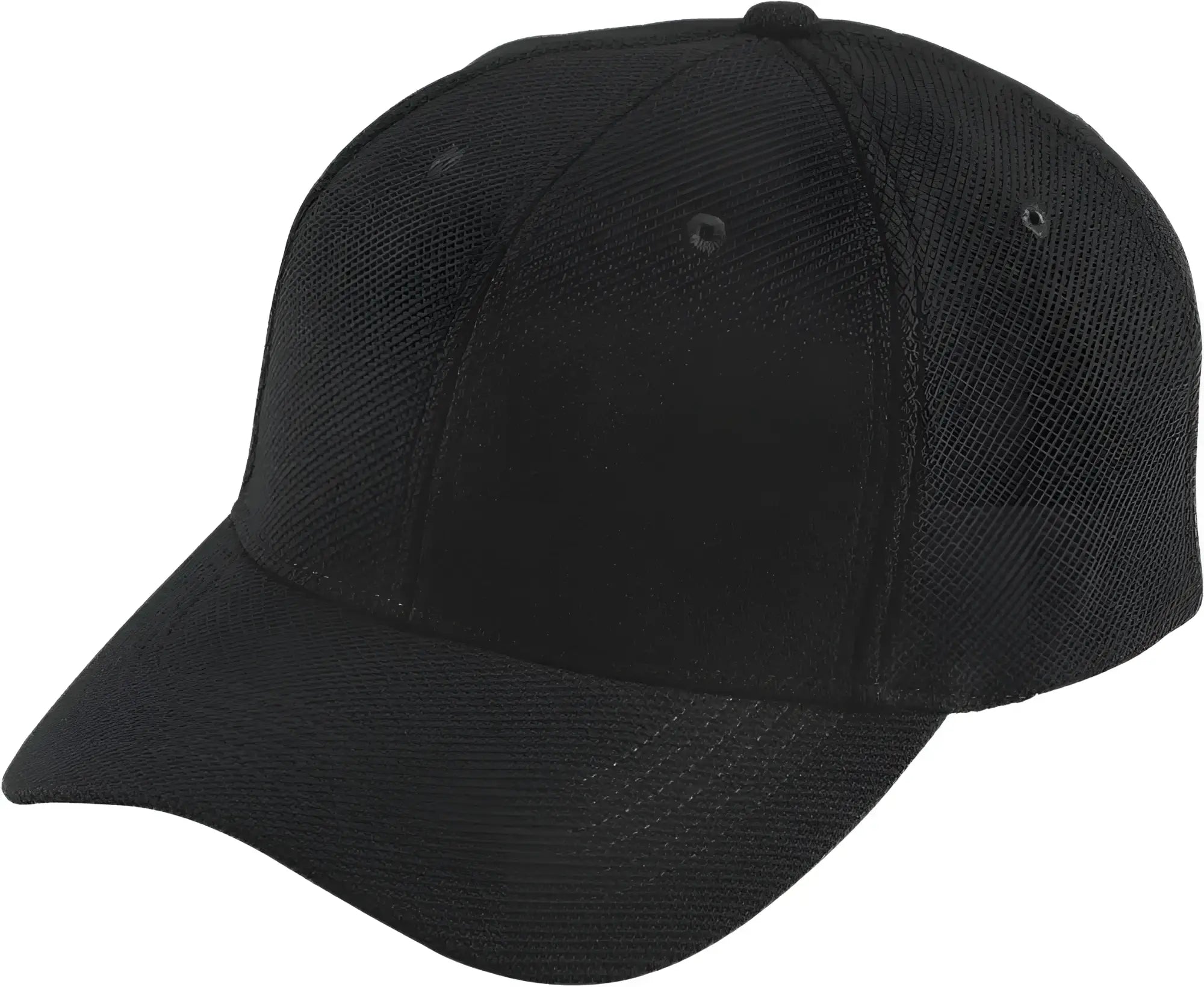 Augusta 6266 Youth Adjustable Wickng Mesh Cap - Black - Black / Youth OS