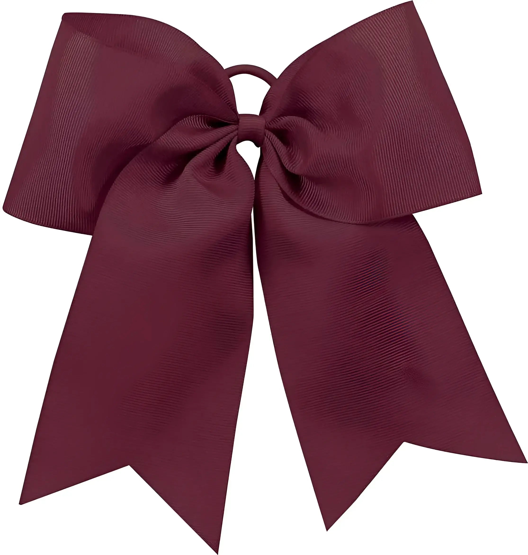 Augusta 6701 Cheer Hair Bow - Maroon - Maroon / One Size Fits Most