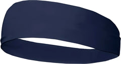 Badger Sport 0301 Wide Head Band - Navy - Navy / One Size Fits Most