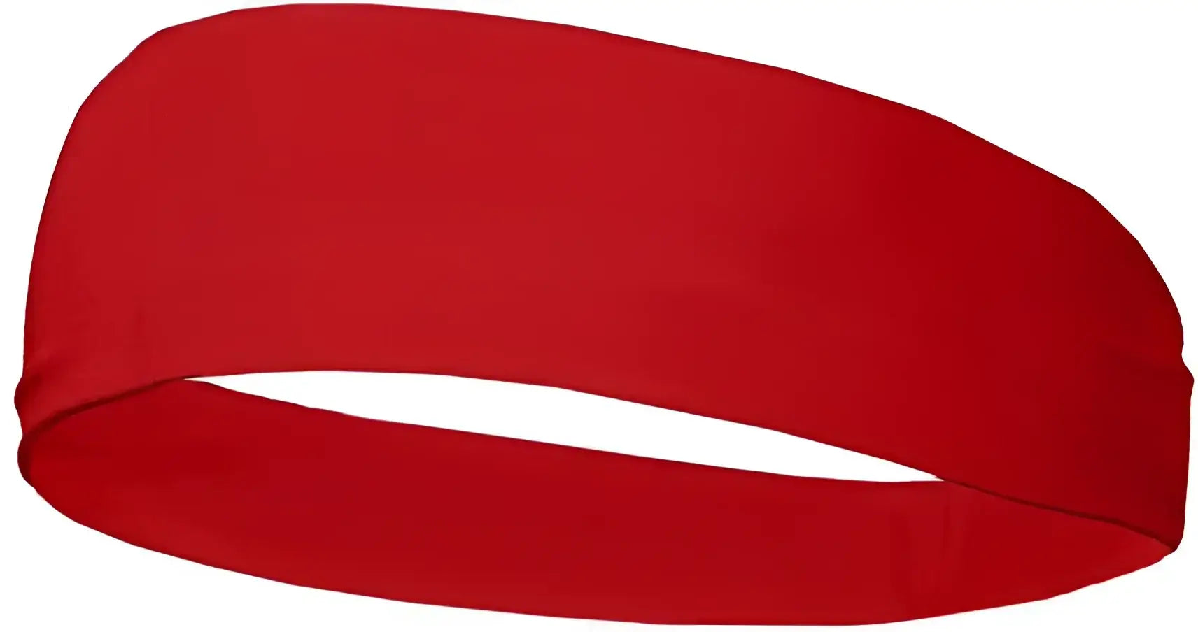 Badger Sport 0301 Wide Head Band - Red - Red / One Size Fits Most