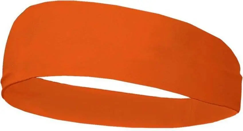 Badger Sport 0301 Wide Headband - Orange - Orange / One Size Fits Most