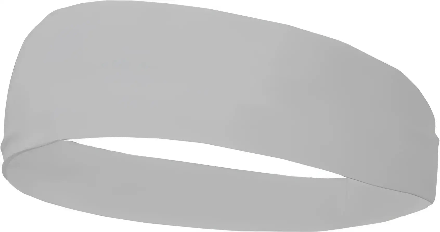 Badger Sport 0301 Wide Headband - Silver - Light Gray / One Size Fits Most