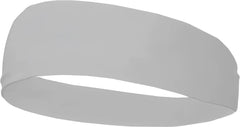 Badger Sport 0301 Wide Headband - Silver - Light Gray / One Size Fits Most