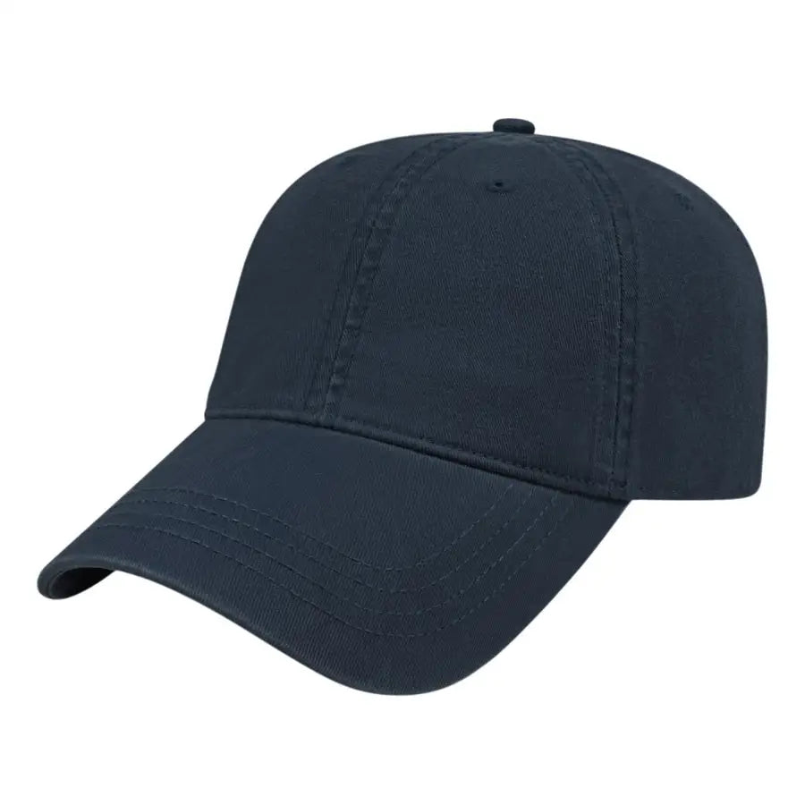 Cap America I1002 Relaxed Golf Cap - Light Navy - Navy / One Size Fits Most