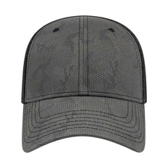 Cap America I2012 Tactical Tonal Screen Print Cap - Charcoal Black - Dark Gray Black / One Size Fits Most
