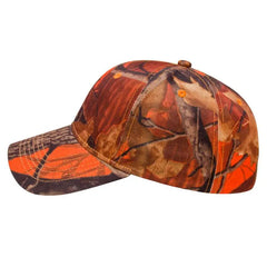 Cap America I2032 Orange Ridge Camo Cap - Orange Ridge - Orange / One Size Fits Most