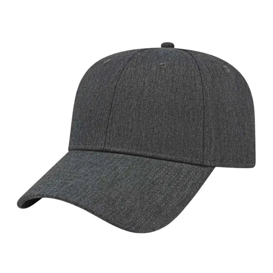 Cap America I3007 Recycled Cap - Charcoal Heather - Dark Gray / One Size Fits Most