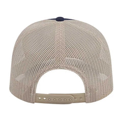 Cap America I3038 Poly/Cotton Mesh Back Cap - Navy Stone - Navy Ivory / One Size Fits Most