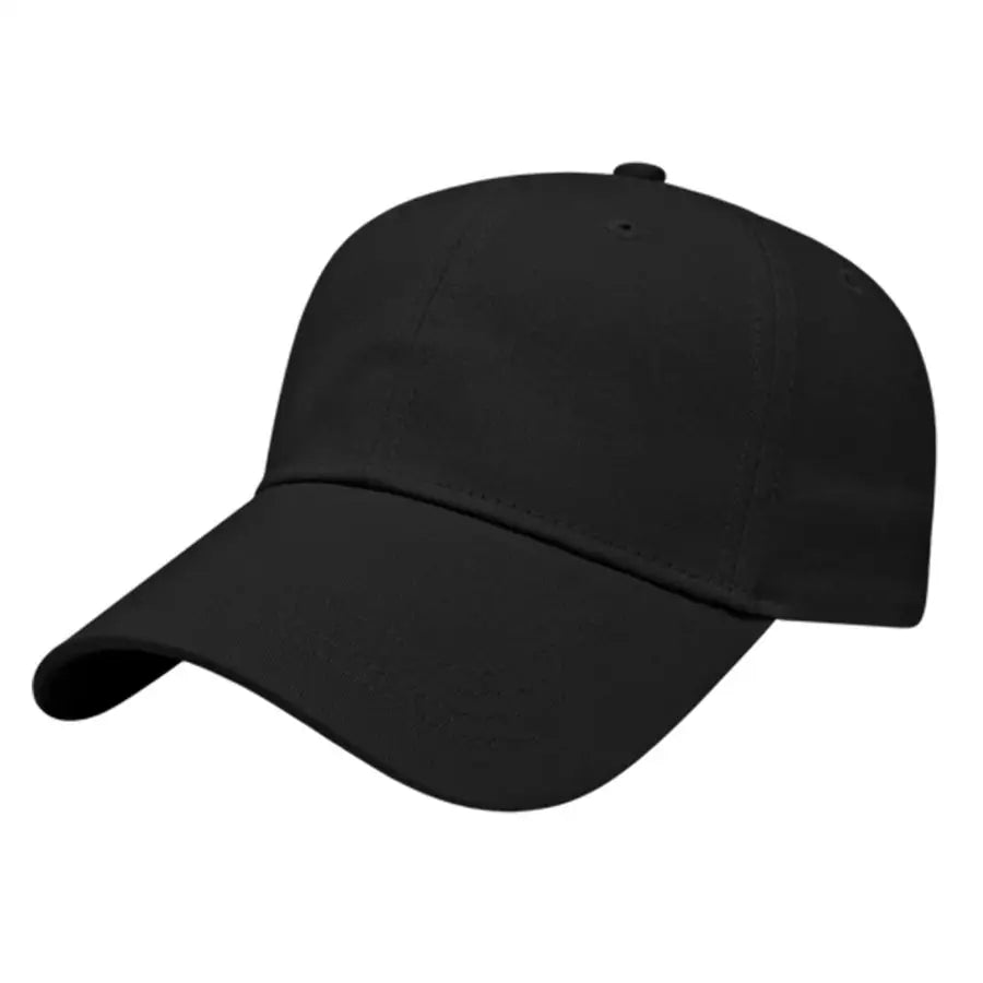 Cap America I5000 Lightweight Low Profile Cap - Black - Black / One Size Fits Most