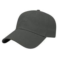 Cap America I5000 Lightweight Low Profile Cap - Charcoal - Dark Gray / One Size Fits Most