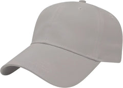 Cap America I5000 Lightweight Low Profile Cap - Gray - Gray / One Size Fits Most