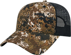 Cap America i6606VC YP Classics Veil Camo Retro Trucker Cap - Wideland - Wideland / One Size Fits Most