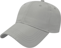 Cap America I7035 Lightweight Polyester Performance Cap - Gray - Gray / One Size Fits Most