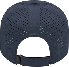 Cap America I7038 Perforated Polyester Cap - Navy - Navy / One Size Fits Most