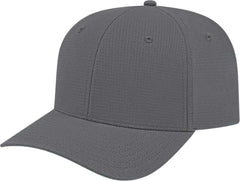 Cap America i7041 Lightweight Aerated Performance Cap - Charcoal - Charcoal / XS