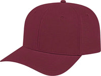 Cap America i7041 Lightweight Aerated Performance Cap - Maroon - Maroon / XS