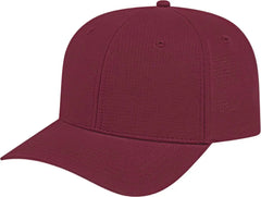 Cap America i7041 Lightweight Aerated Performance Cap - Maroon - Maroon / XS