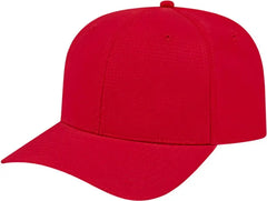 Cap America i7041 Lightweight Aerated Performance Cap - Red