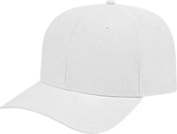 Cap America i7041 Lightweight Aerated Performance Cap - White - White / XS