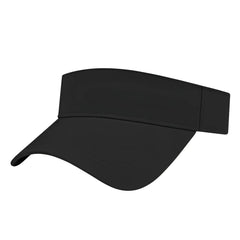 Cap America i7042 Performance Athletic Visor - Black - Black / One Size Fits Most