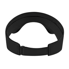 Cap America i7042 Performance Athletic Visor - Black - Black / One Size Fits Most