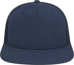Cap America i8501 Flexfit Performance Trucker Mesh Back Cap - Navy