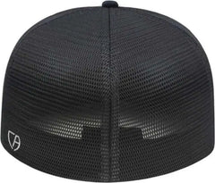 Cap America i8501 Flexfit Performance Trucker Mesh Back Cap - White Black