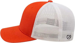 Cap America i8502 Flexfit 110 Trucker Mesh Back Cap - Navy White - Navy White / One Size Fits Most