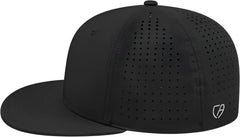 Cap America i8503 Flexfit Perforated Performance Cap - Black