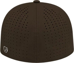 Cap America i8503 Flexfit Perforated Performance Cap - Brown