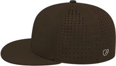 Cap America i8503 Flexfit Perforated Performance Cap - Brown