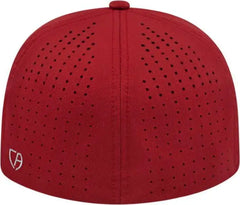 Cap America i8503 Flexfit Perforated Performance Cap - Cardinal