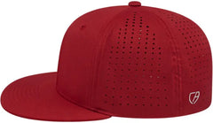 Cap America i8503 Flexfit Perforated Performance Cap - Cardinal