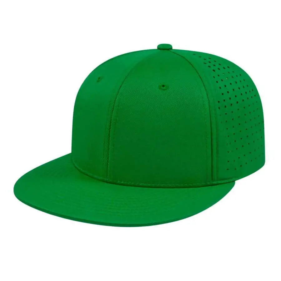 Cap America i8503 Flexfit Perforated Performance Cap - Kelly Green - Kelly / XS