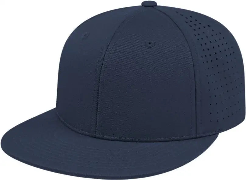 Cap America i8503 Flexfit Perforated Performance Cap - Navy - Navy / XS