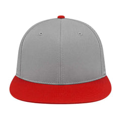 Cap America i8503 Flexfit Perforated Performance Cap - Silver Red