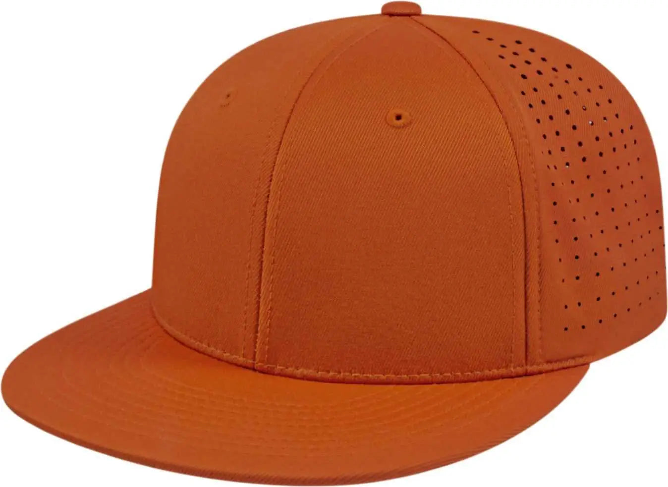 Cap America i8503 Flexfit Perforated Performance Cap - Texas Orange - Texas Orange / XS