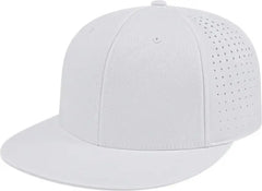 Cap America i8503 Flexfit Perforated Performance Cap - White
