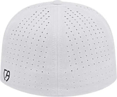 Cap America i8503 Flexfit Perforated Performance Cap - White