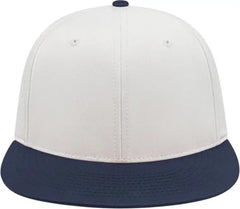 Cap America i8503 Flexfit Perforated Performance Cap - White Navy