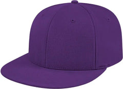 Cap America i8504 Flexfit Wool Blend Performance Cap - Purple